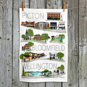 County Note Cards and Tea Towels
