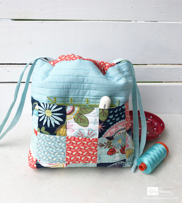 Project Bag with Sew Retro Fabric