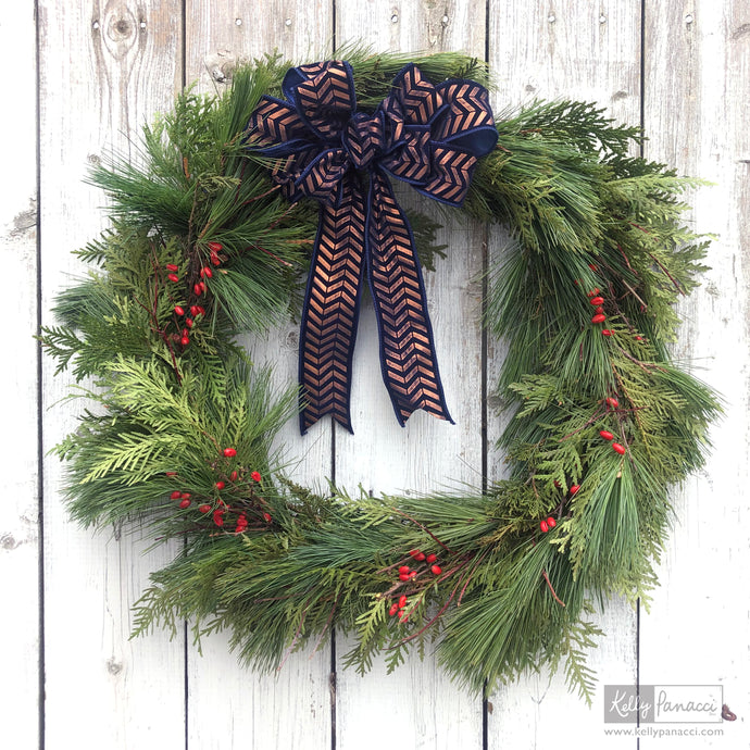 Make your own Holiday Wreath