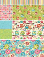 Owl Fabric, Fat Quarter Bundle