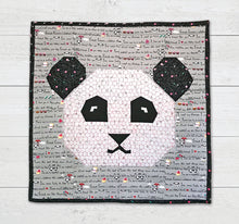 Panda Love Mini Quilt or Pillow Cover Fabric Kit (Fabric Only) - CAN$